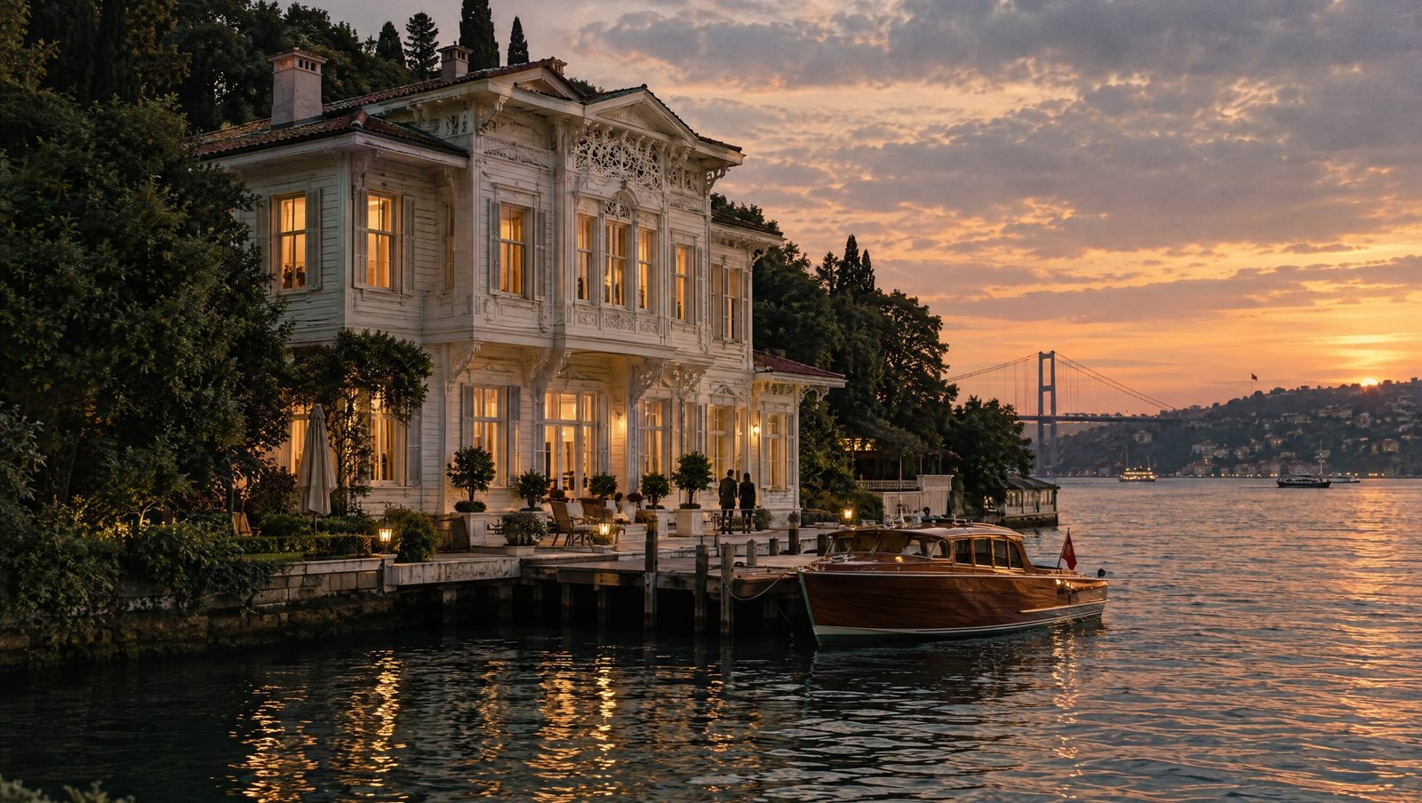 Yeniköy'de Geniş Bahçeli Yalı